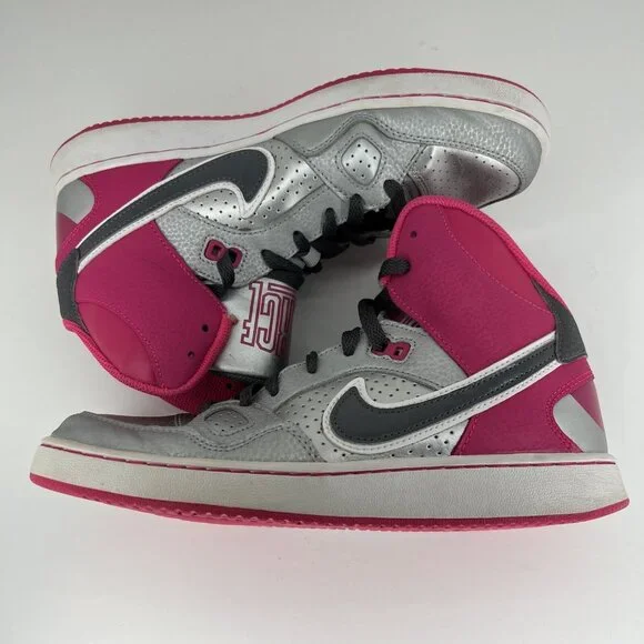 Nike Son of Force Youth Sz 7Y High-Top Junior Sneakers Lace-Up Basketball Shoe - Picture 7 of 9